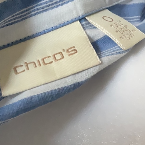 Chico’s Button Front Blouse - Picture 12 of 14